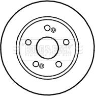 Borg & Beck BBD4643 - Discofreno autozon.pro