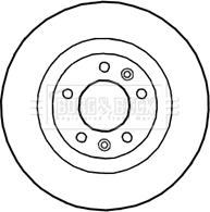 Borg & Beck BBD4669 - Discofreno autozon.pro