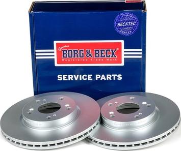 Borg & Beck BBD4660 - Discofreno autozon.pro