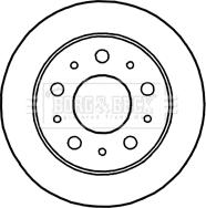 Borg & Beck BBD4668 - Discofreno autozon.pro