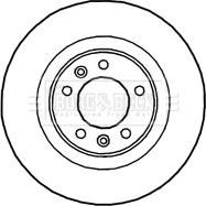 Borg & Beck BBD4667 - Discofreno autozon.pro