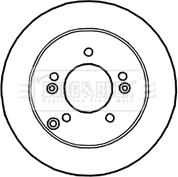 Borg & Beck BBD4671 - Discofreno autozon.pro