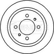 Borg & Beck BBD4096 - Discofreno autozon.pro