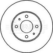 Borg & Beck BBD4097 - Discofreno autozon.pro