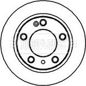 Borg & Beck BBD4043 - Discofreno autozon.pro