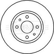 Borg & Beck BBD4054 - Discofreno autozon.pro