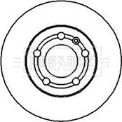 Borg & Beck BBD4064 - Discofreno autozon.pro