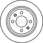 Borg & Beck BBD4015 - Discofreno autozon.pro