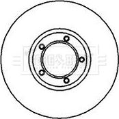 Borg & Beck BBD4089 - Discofreno autozon.pro