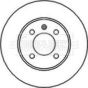 Borg & Beck BBD4037 - Discofreno autozon.pro