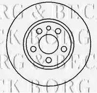 Borg & Beck BBD4079 - Discofreno autozon.pro