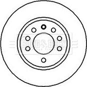 Borg & Beck BBD5058 - Discofreno autozon.pro