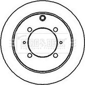 Borg & Beck BBD4196 - Discofreno autozon.pro