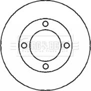 Borg & Beck BBD4144 - Discofreno autozon.pro