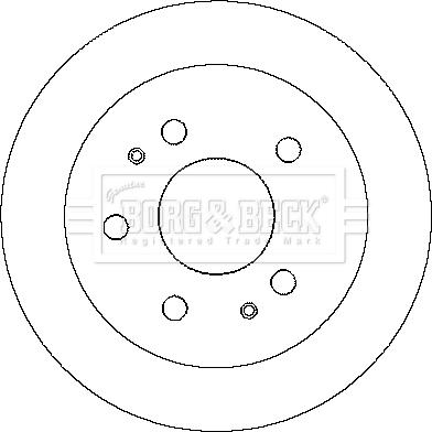 Borg & Beck BBD4146 - Discofreno autozon.pro