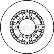 Borg & Beck BBD4158 - Discofreno autozon.pro