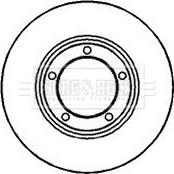 Borg & Beck BBD4161 - Discofreno autozon.pro