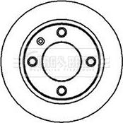 Borg & Beck BBD4107 - Discofreno autozon.pro