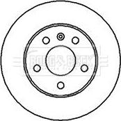 Borg & Beck BBD4114 - Discofreno autozon.pro