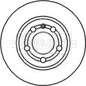 Borg & Beck BBD4183 - Discofreno autozon.pro