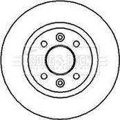 Borg & Beck BBD4846 - Discofreno autozon.pro