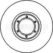 Borg & Beck BBD4842 - Discofreno autozon.pro