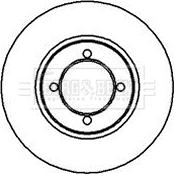 Borg & Beck BBD4859 - Discofreno autozon.pro