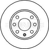 Borg & Beck BBD4856 - Discofreno autozon.pro