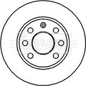 Borg & Beck BBD4858 - Discofreno autozon.pro