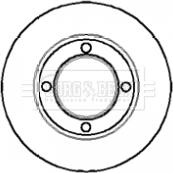 Borg & Beck BBD4867 - Discofreno autozon.pro