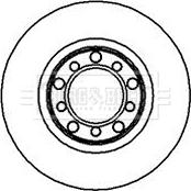 Borg & Beck BBD4832 - Discofreno autozon.pro