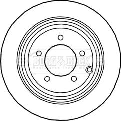 Borg & Beck BBD4820 - Discofreno autozon.pro