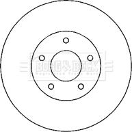 Borg & Beck BBD4821 - Discofreno autozon.pro