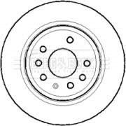 Borg & Beck BBD4396 - Discofreno autozon.pro