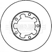 Borg & Beck BBD4305 - Discofreno autozon.pro