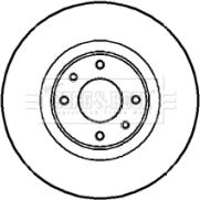 Borg & Beck BBD4306 - Discofreno autozon.pro