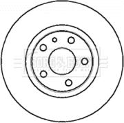 Borg & Beck BBD4307 - Discofreno autozon.pro