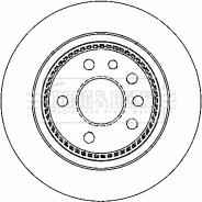 Borg & Beck BBD4312 - Discofreno autozon.pro