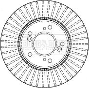 Borg & Beck BBD4333 - Discofreno autozon.pro