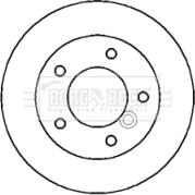 Borg & Beck BBD4370 - Discofreno autozon.pro