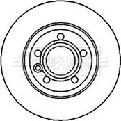 Borg & Beck BBD4214 - Discofreno autozon.pro