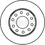 Borg & Beck BBD4284 - Discofreno autozon.pro