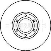 Borg & Beck BBD4234 - Discofreno autozon.pro