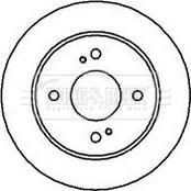 Borg & Beck BBD4235 - Discofreno autozon.pro