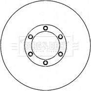 Borg & Beck BBD4750 - Discofreno autozon.pro