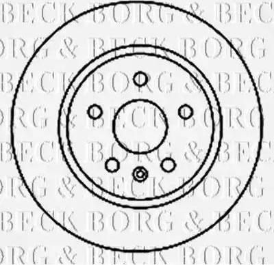 Borg & Beck BBD4766 - Discofreno autozon.pro