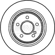 Borg & Beck BBD4703 - Discofreno autozon.pro