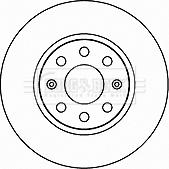 Borg & Beck BBD4715 - Discofreno autozon.pro