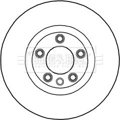 Borg & Beck BBD5995S - Discofreno autozon.pro