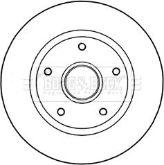 Borg & Beck BBD5966S - Discofreno autozon.pro